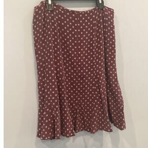 Vintage Gap Womens Silk Slip Skirt Size 8 Purple Y2K Fairy Grunge Boho READ